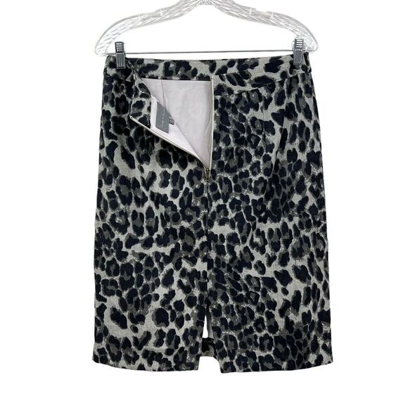 Anthropologie‎ Sunday In Brooklyn Pencil Skirt Animal Print Lined Vented Women M - Picture 5 of 6